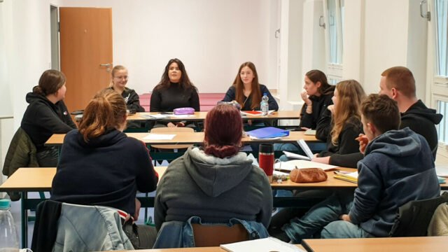 In zwei Klassen hat der Unterrichtsbetrieb an der Bildungsakademie Canisiusstift am 1. Oktober begonnen. Foto: SMMP/Detlef Katzki
